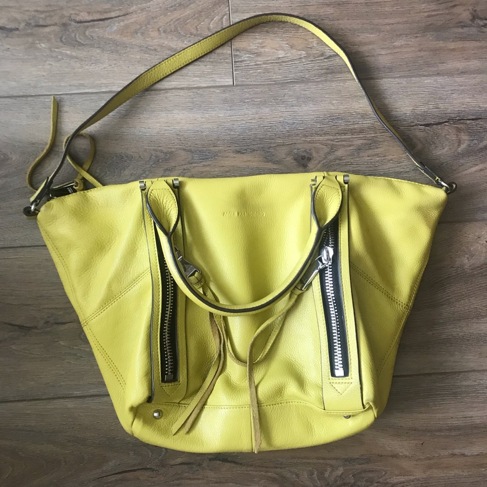 Aimee Kestenberg Handbag - Chartreuse color - used